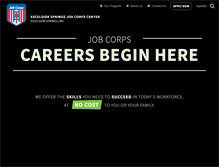 Tablet Screenshot of excelsiorsprings.jobcorps.gov