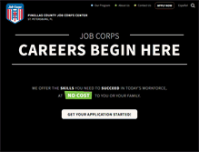 Tablet Screenshot of pinellascounty.jobcorps.gov