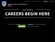 Tablet Screenshot of curlew.jobcorps.gov