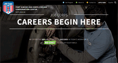 Desktop Screenshot of fortsimcoe.jobcorps.gov