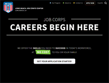 Tablet Screenshot of longbeach.jobcorps.gov