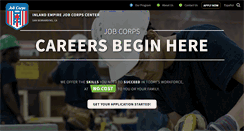 Desktop Screenshot of inlandempire.jobcorps.gov