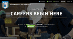 Desktop Screenshot of delawarevalley.jobcorps.gov