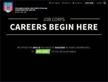 Tablet Screenshot of columbiabasin.jobcorps.gov