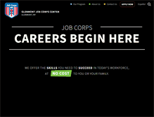 Tablet Screenshot of glenmont.jobcorps.gov